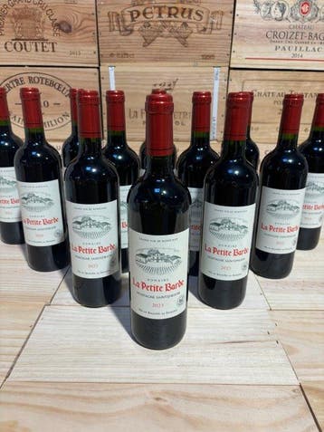 2023 Château la petite Barde - Saint-Émilion - 12 Flessen