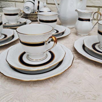 Eschenbach - Koffieservies (33) - Porselein, Antiek en Kunst