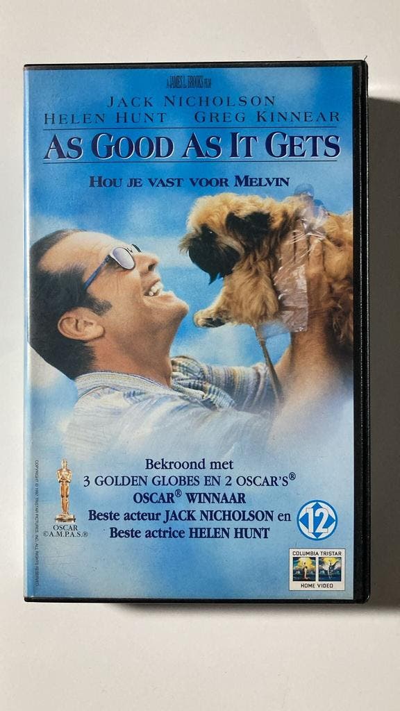 AS GOOD AS IT GETS (VHS), Cd's en Dvd's, VHS | Film, Gebruikt