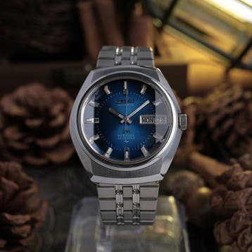 Seiko - Lord Matic Special Blue Gradient Dial Serviced -