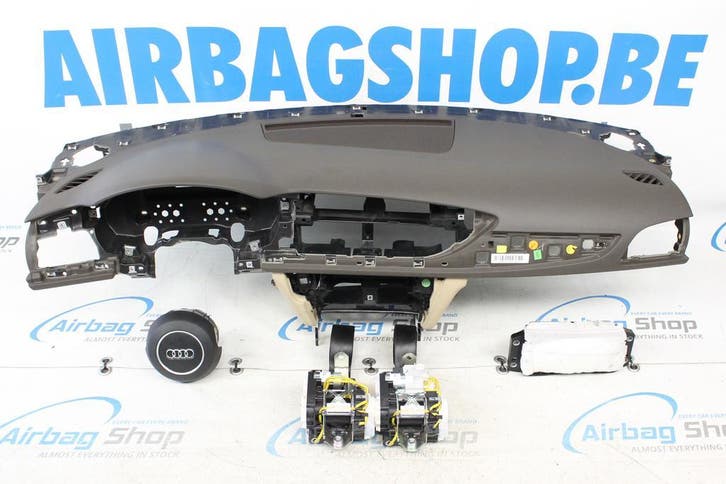 Airbag kit – Tableau de bord brun Audi A6 4G (2011-2018), Auto-onderdelen, Dashboard en Schakelaars