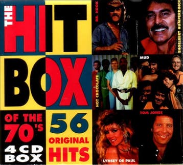 Various - Hitbox Of The 70s  (CD BOX), Verzenden, Gebruikt