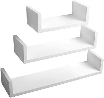 2dekans | WOLTU RG9311ws wandplank set - 3 delig U vorm -, Ophalen of Verzenden, Nieuw