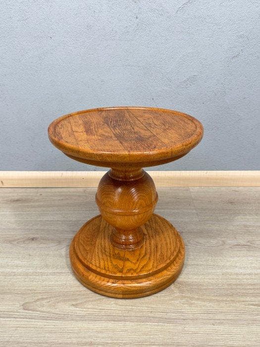 Bijzettafel - Hout - piëdestal plantentafel, Antiek en Kunst, Curiosa en Brocante