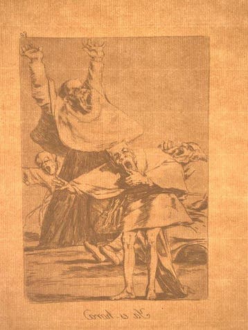 Francisco De Goya (1746-1828) - Los Caprichos - Ya es hora -