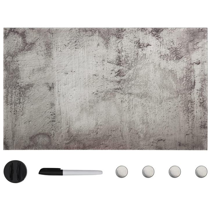 vidaXL Magneetbord wandgemonteerd 100x60 cm glas, Articles professionnels, Aménagement de Bureau & Magasin | Fournitures de bureau