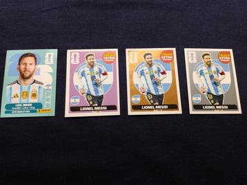2026 Panini World Cup Lionel Messi Extra sticker - 4 Sticker, Nieuw