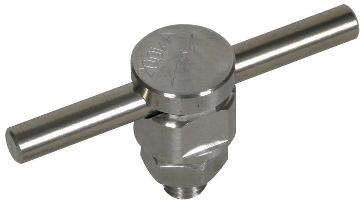 Dehn KSV 200 10 Fer V2A StSt 200KA Connecteur avec rondelle, Bricolage & Construction, Électricité & Câbles, Envoi