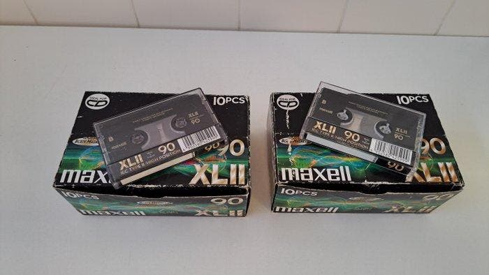 Maxell XLII 90 - Audiocassette - 1986, TV, Hi-fi & Vidéo, Radios