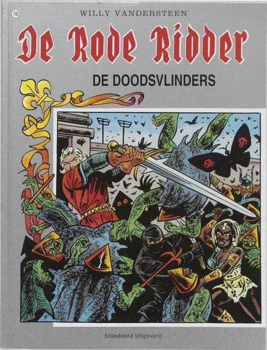 De Rode Ridder 140 - De doodsvlinders - Willy Vandersteen, Livres, BD, Envoi