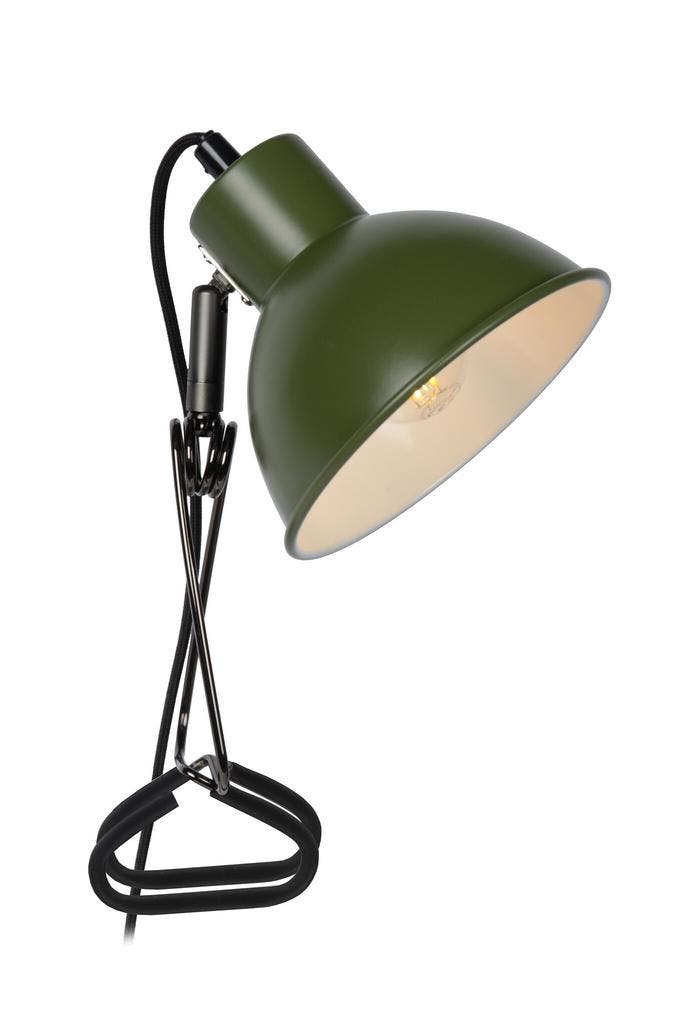 Lucide MOYS - Klemlamp - 1xE27 - Groen, Huis en Inrichting, Lampen | Losse lampen, Nieuw, Verzenden