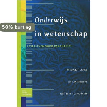 (Onder)wijs in wetenschap 9789031346899 H.C.W. de Vet, Verzenden, H.C.W. de Vet