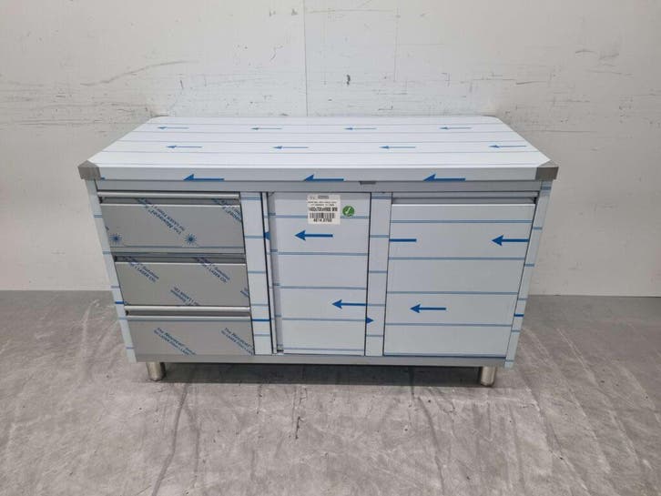 Armoire de travail en acier inoxydable Table de travail,, Articles professionnels, Horeca | Autre, Envoi