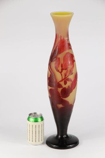 Emile Gallé - Vase - Verre