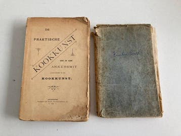 G. Droeshout / Dame Ankersmit - 2 oude Belgische kookboeken