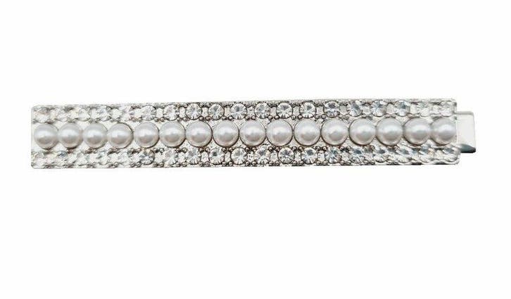 Haarspeld Duckklem 6cm – Recht – Parel & Strass Steentjes –, Bijoux, Sacs & Beauté, Beauté | Soins des cheveux
