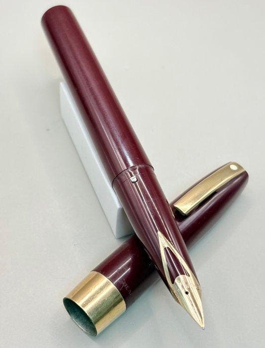 Sheaffer - Compact II (1960s) - 14K gold nib (F) - Stylo à, Verzamelen, Pennenverzamelingen