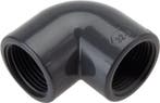 90° L-Koppeling Rp3'' Binnendraad PVC-U 16bar En 1452-3, Doe-het-zelf en Bouw, Verzenden, Nieuw