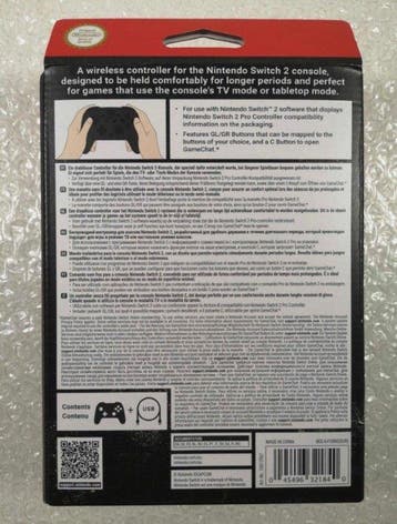 Nintendo - Switch - Nintendo Switch Pro Controller Resident, Nieuw