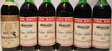 1970 Bodegas Bilbainas, Viña Zaco (x5) & 1968 Bodegas, Verzamelen, Nieuw