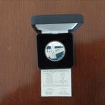 Letland. 5 Euro 2019 Freedom Fights Proof (Zonder