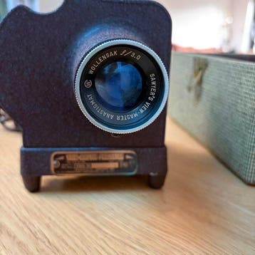 Wollensak, View-Master kavel S-1 en type E Projecteur de