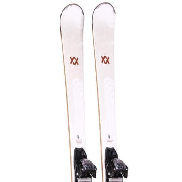153 158 dames skis VOLKL FLAIR SC 2025, white, grip walk, t, Sport en Fitness, Verzenden, Gebruikt