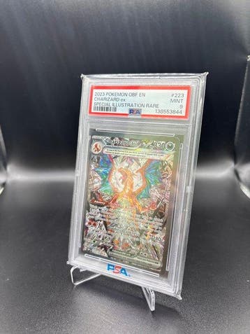 Pokémon - 1 Graded card - Dracaufeu 223 Illustration