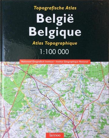 TOPOGRAFISCHE ATLAS VAN BELGIE 9789020919677, Verzenden, NAT. GEOGRAFISCH
