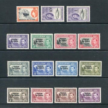 Sint-Helena 1863/1953 - ST HELENA TRISTAN da CUNHA 1853-1963, Postzegels en Munten, Gestempeld