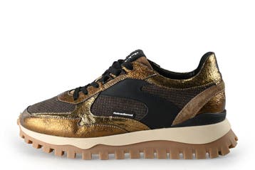 Floris van Bommel Sneakers in maat 39½ Goud, Kleding | Dames, Schoenen, Overige kleuren, Verzenden, Floris van Bommel, Zo goed als nieuw
