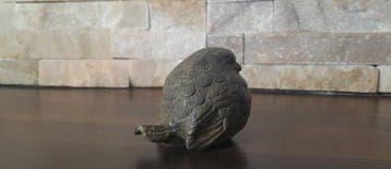 Pierre Chenet (XX-XXI) - Beeld, L,oiseaux se reposant - 6 cm, Antiek en Kunst