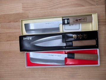 Japanese Kitchen Knives Set CA402    - Keukenmes -