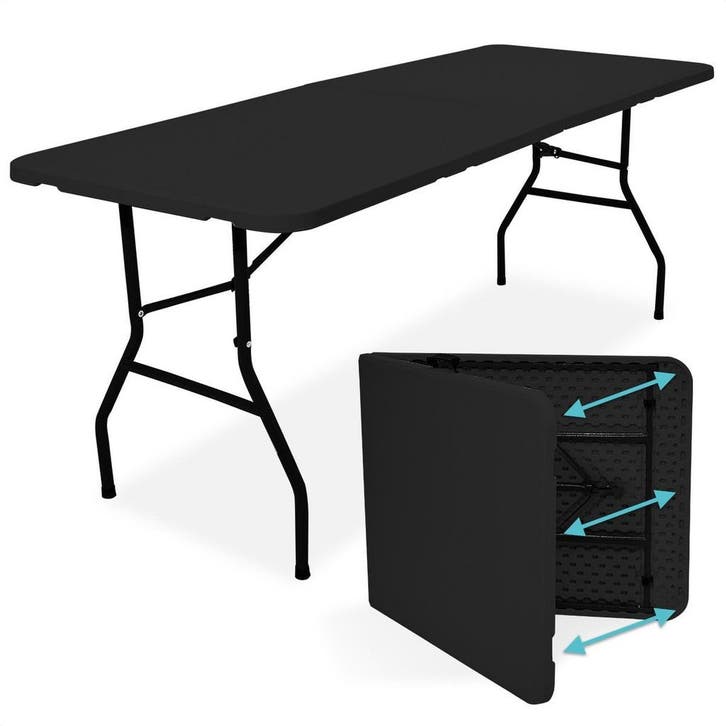 2dekans | LifeGoods Klaptafel – Inklapbaar & Weerbestendig –, Tuin en Terras, Tuintafels, Ophalen of Verzenden