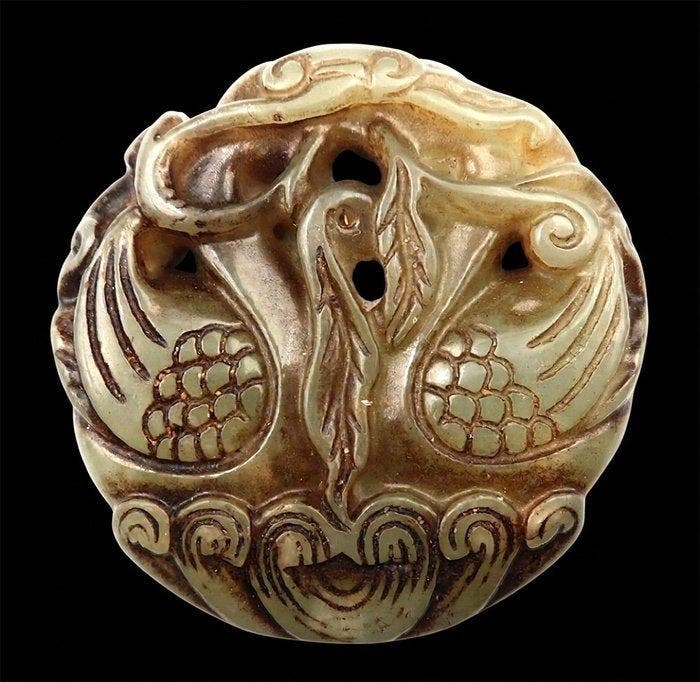 Het zegel van de Hemelse Zwanen – Amulet van de Nobele, Antiquités & Art, Antiquités | Livres & Manuscrits