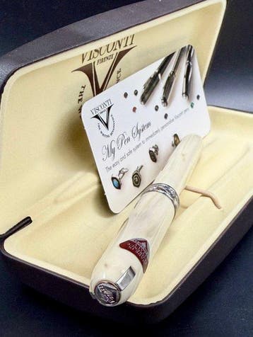 Visconti - Rembrandt Ivory - Stylo à bille roulante, Nieuw