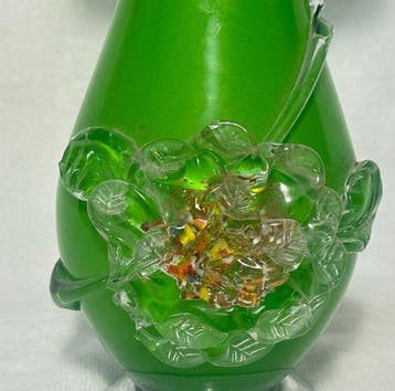 Vaas - Vintage vaas van Murano-glas. Uniek. Zeldzaam. Tweede