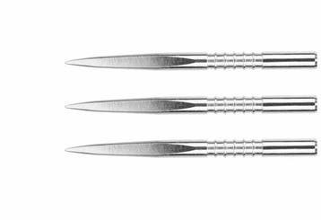 Target Darts Firepoint Edge Grip Dartpunten - Zilver 32 mm, Ophalen of Verzenden, Pijlen
