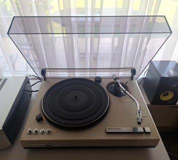 Kenwood - KD-550 Platenspeler, Nieuw