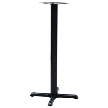 vidaXL Bistrotafelpoot 56x56x107 cm gietijzer zwart, Huis en Inrichting, Tafelonderdelen, Verzenden, Nieuw