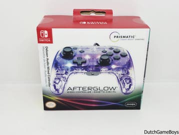 Nintendo Switch - Afterglow - Purple - Wired Controller - Ne, Verzenden