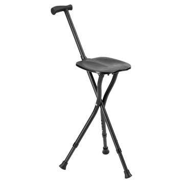 MultiMotion wandelstok met zitje - Zwart, Diversen, Ophalen of Verzenden, Nieuw