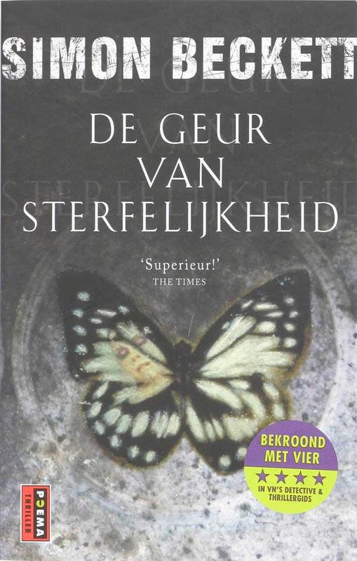 De geur van sterfelijkheid / David Hunter Thriller / 1, Livres, Romans, Envoi