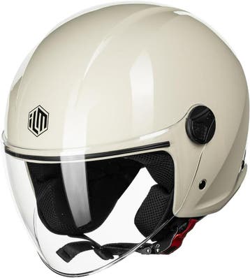 Jethelm ILM Retro Beige XL | Retour Deal | 46% korting, Motoren, Overige merken, Verzenden, Jethelm, Dames