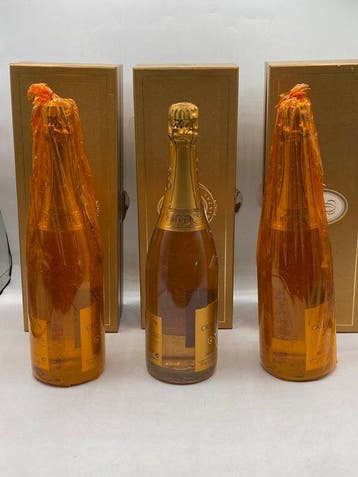 1999 Louis Roederer, Cristal - Reims - 3 Flessen (0.75
