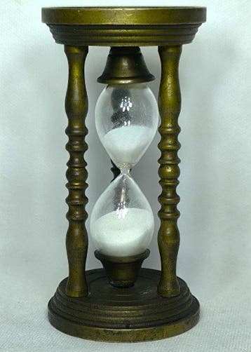 Zandloper - Brons - 1940-1950