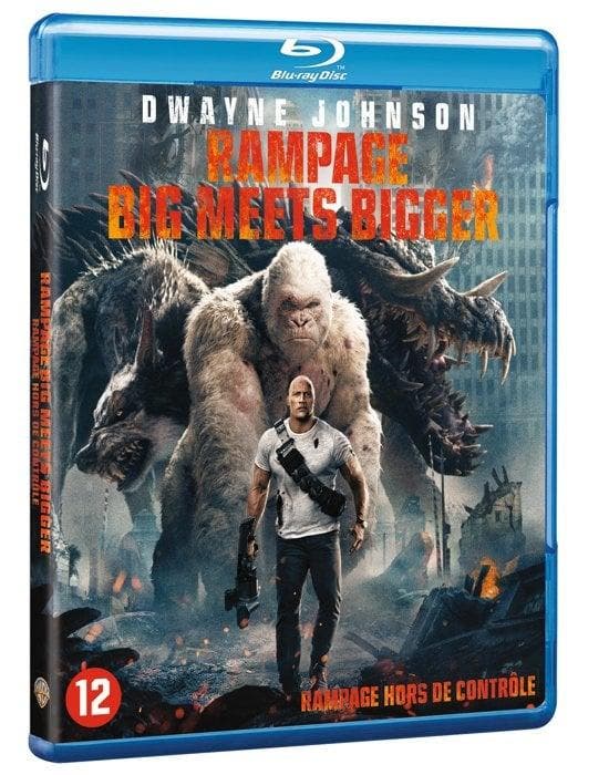 Rampage - Big meets Bigger (blu-ray tweedehands film), Cd's en Dvd's, Blu-ray, Ophalen of Verzenden