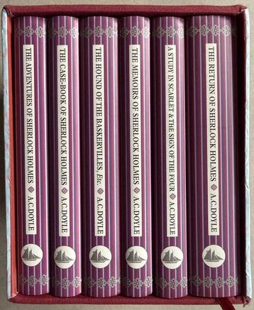 Arthur Conan Doyle - Sherlock Holmes 6-Book Boxed Set + The