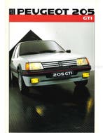 1986 PEUGEOT 205 GTI BROCHURE NEDERLANDS