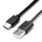 1 meter Gecertificeerd Type C USB kabel - Zwart, Verzenden
